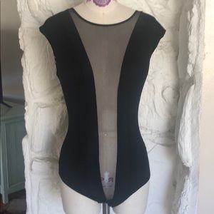 American Apparel mesh bodysuit
